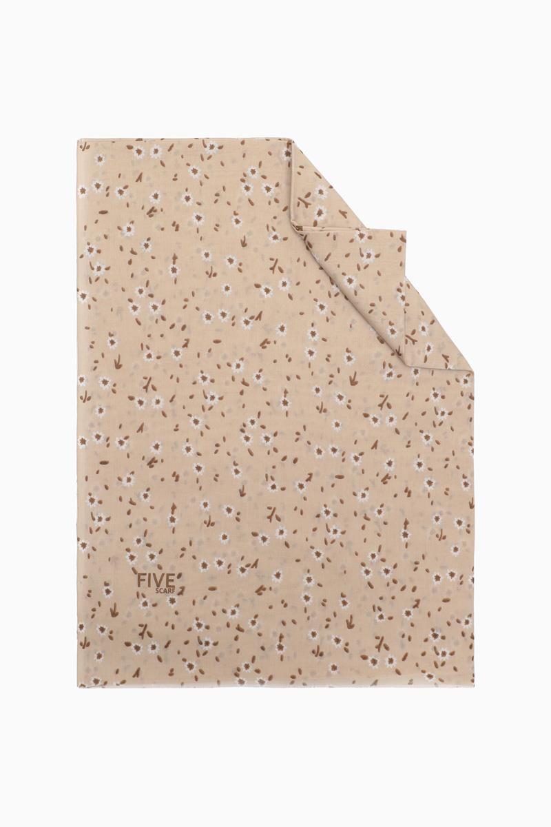 Fivescarf Camel Relax Garden Şal