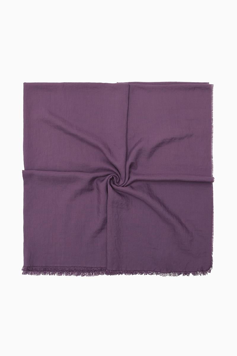 Fivescarf Eflatun Maxi Cotton Eşarp