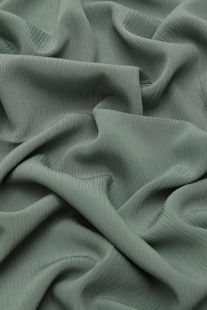 Fivescarf Fıstık Yeşili Krinkıl Şal