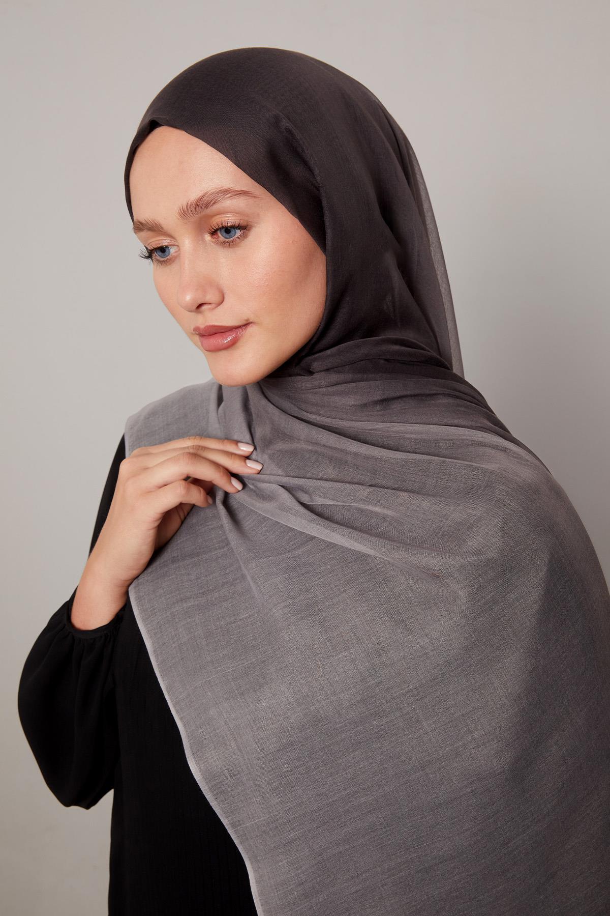 Fivescarf Füme Geçişli Comfort Şal