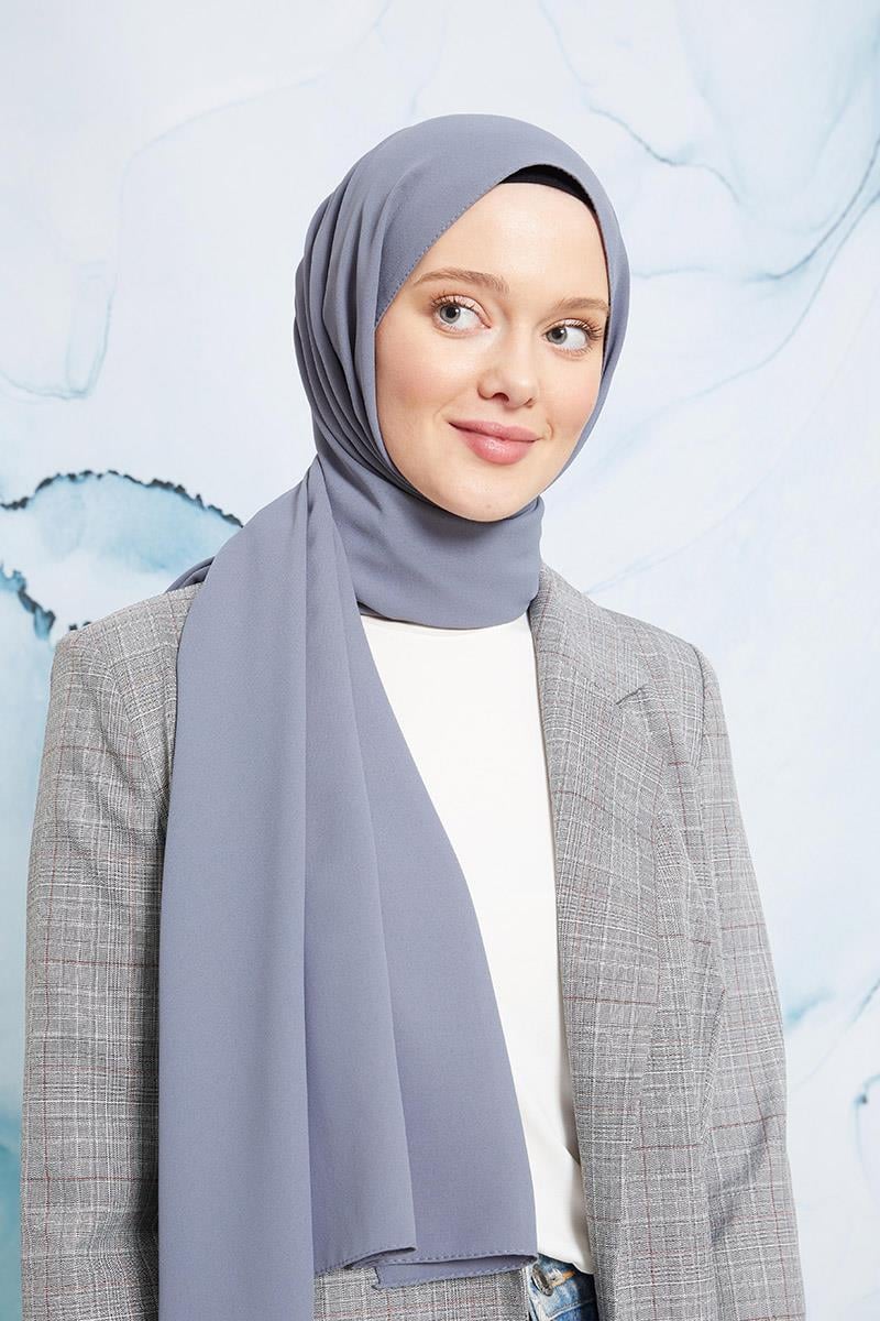 Fivescarf Gri Otto Şal