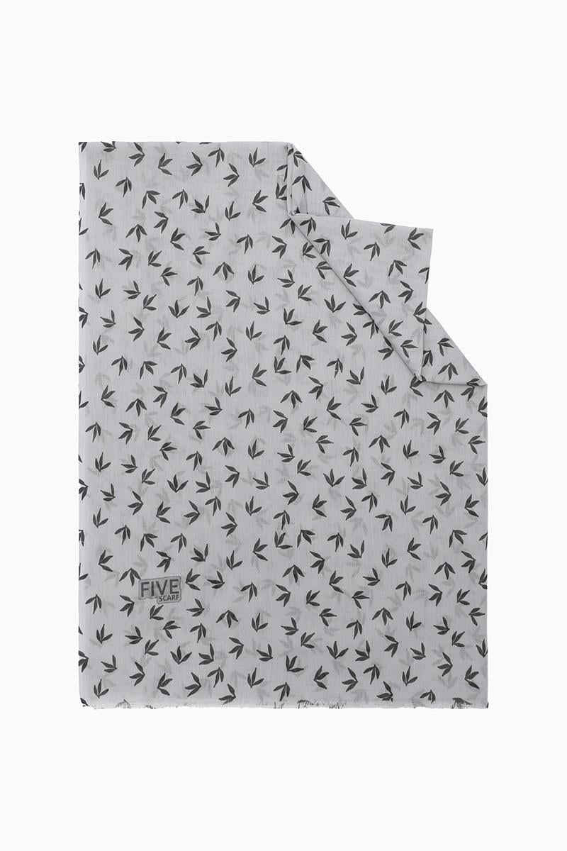 Fivescarf Gri Relax Yonca Şal