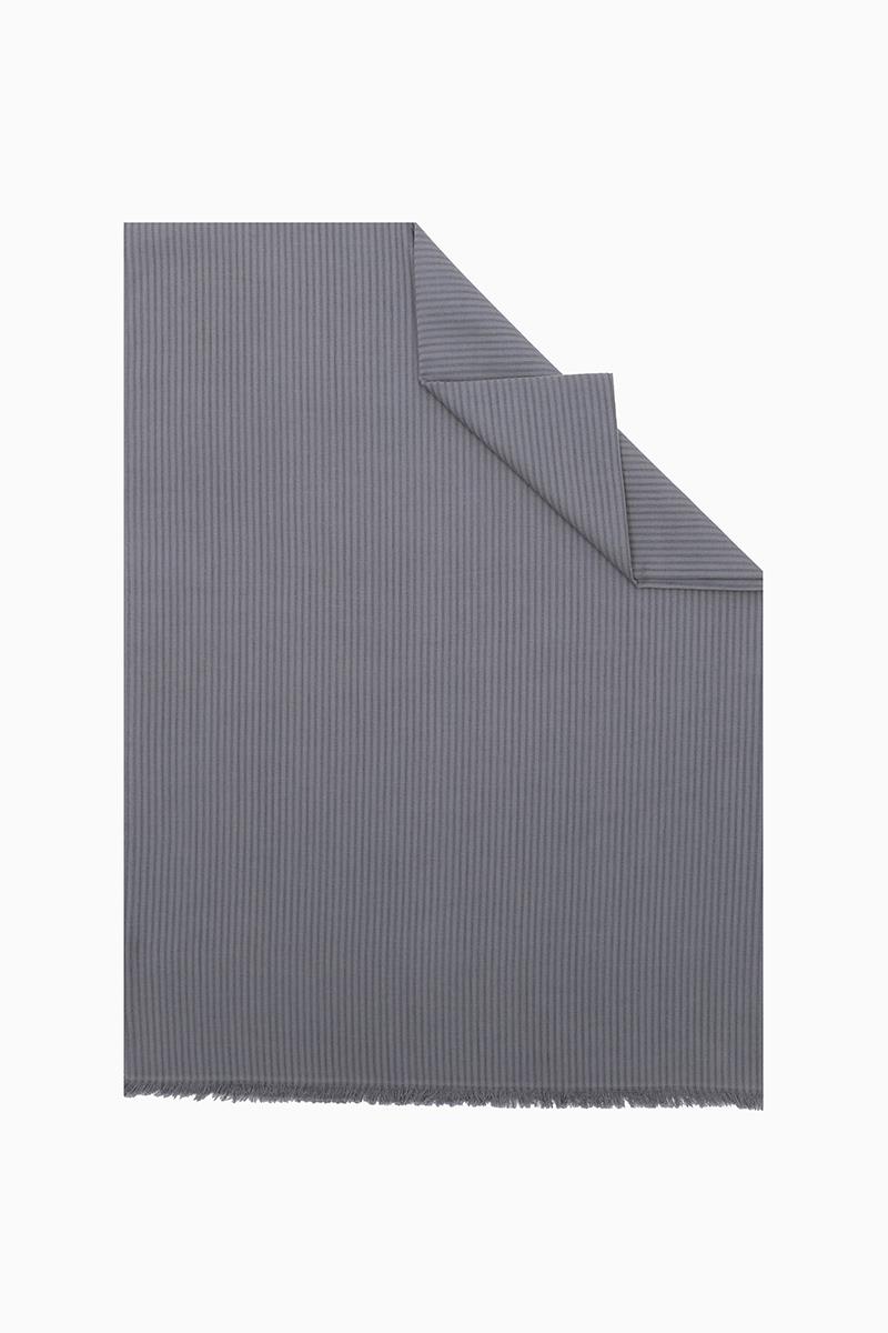 Fivescarf Gri Softline Pamuk Şal