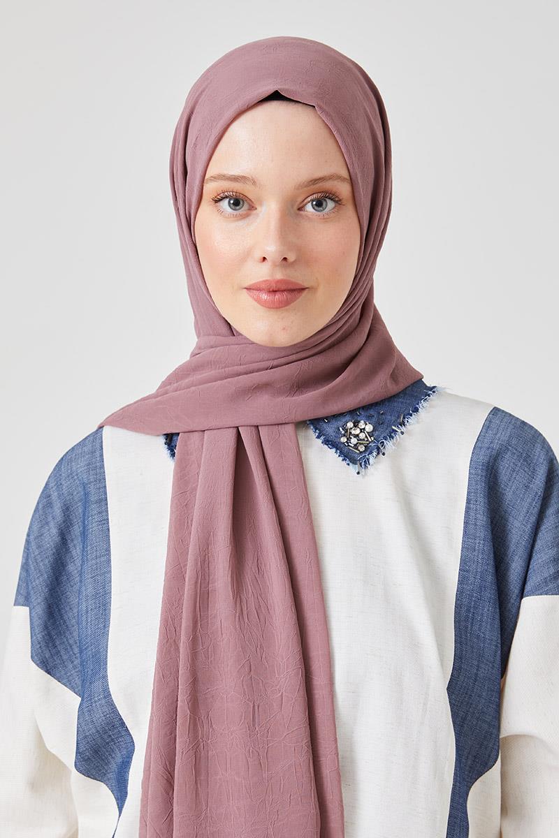 Fivescarf Gül Frozen Şal