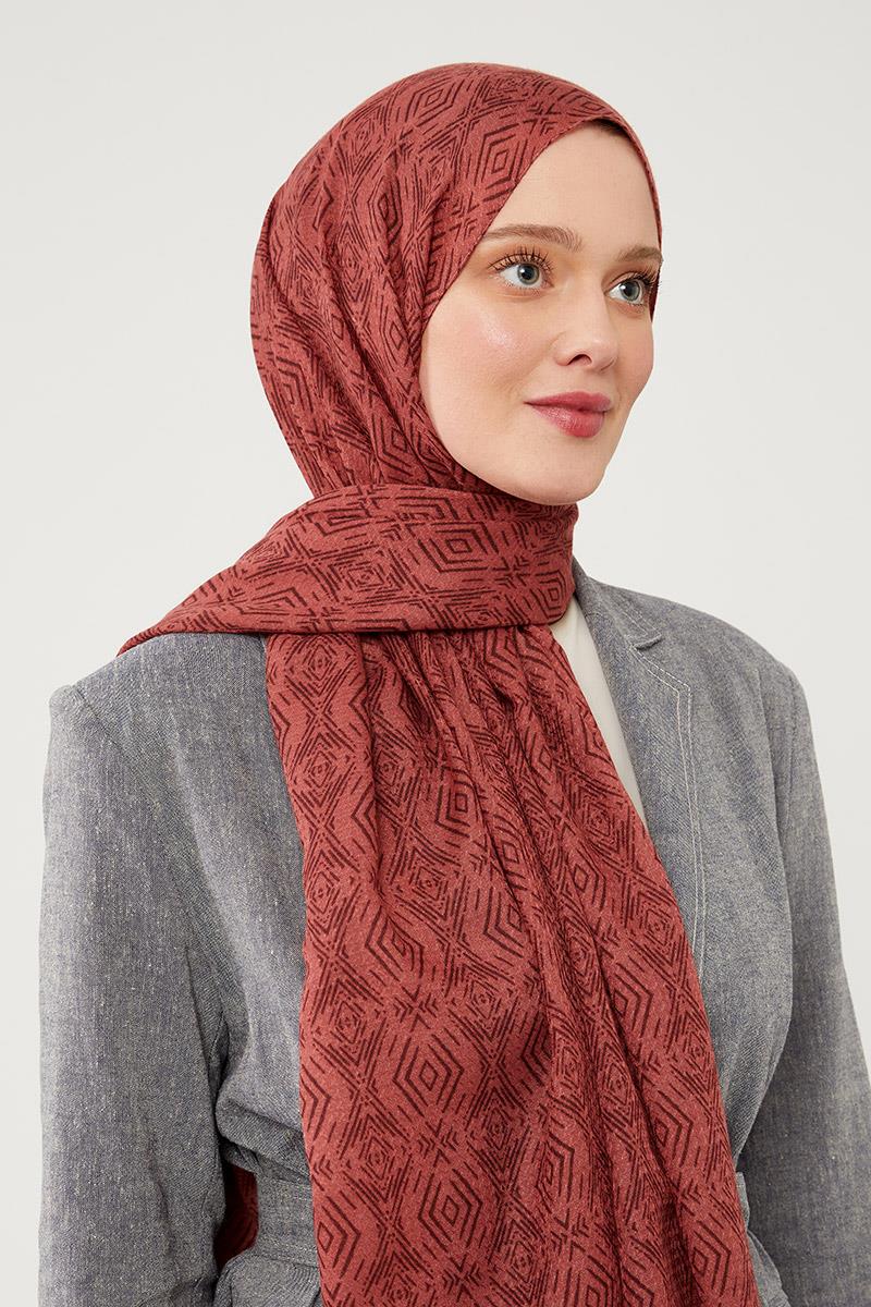 Fivescarf Gül Kurusu Gamba Şal