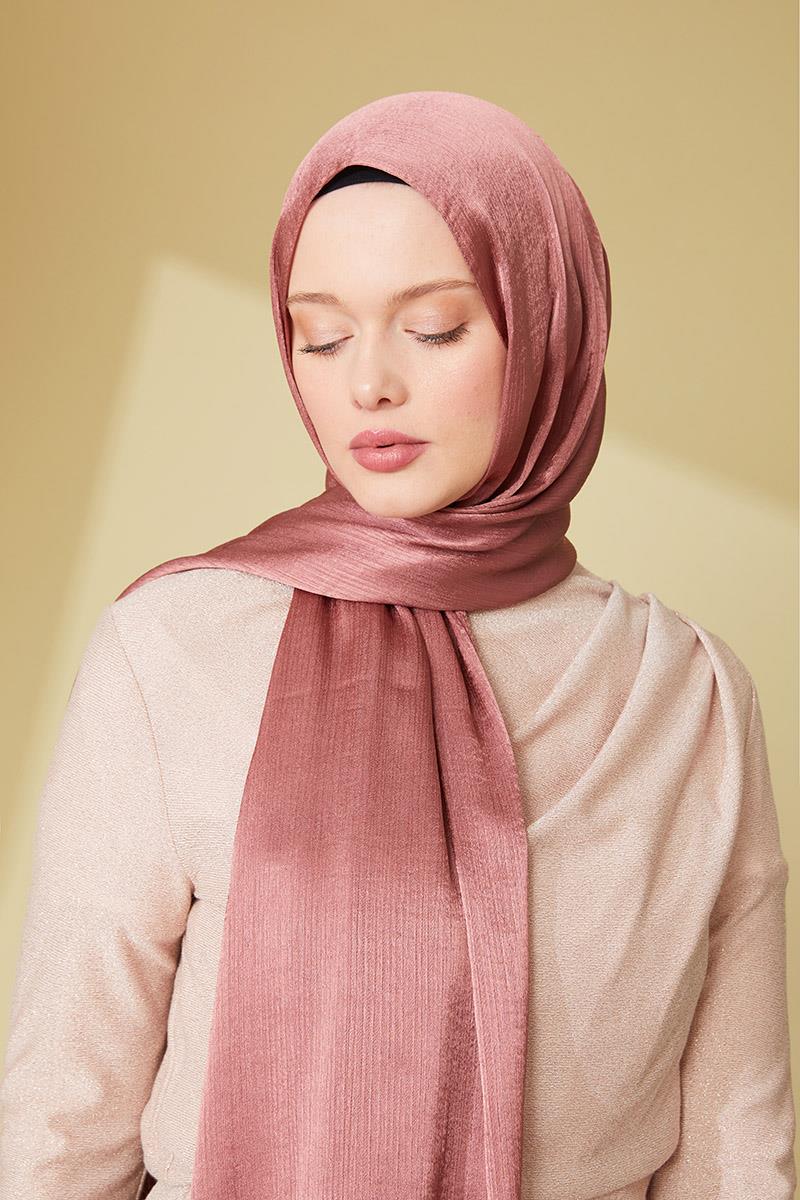 Fivescarf Gül Kurusu Janjan Abiye Şal
