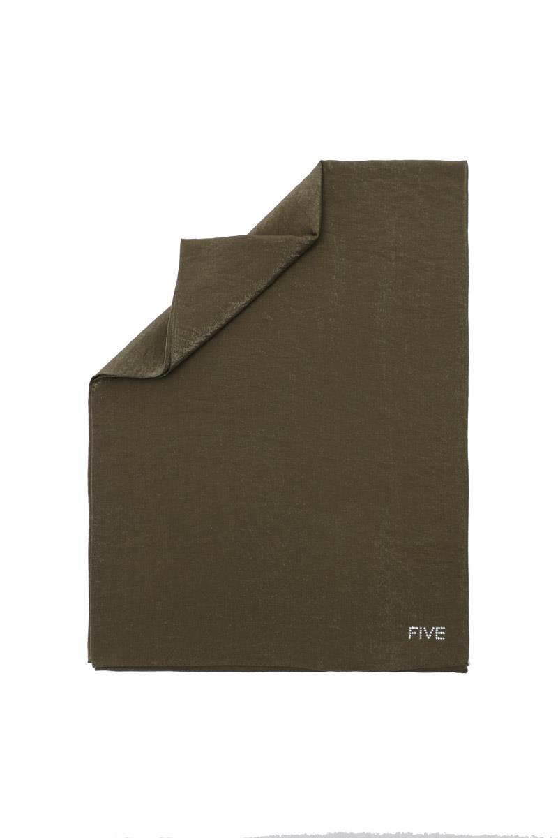 Fivescarf Haki Shine Begonia Şal