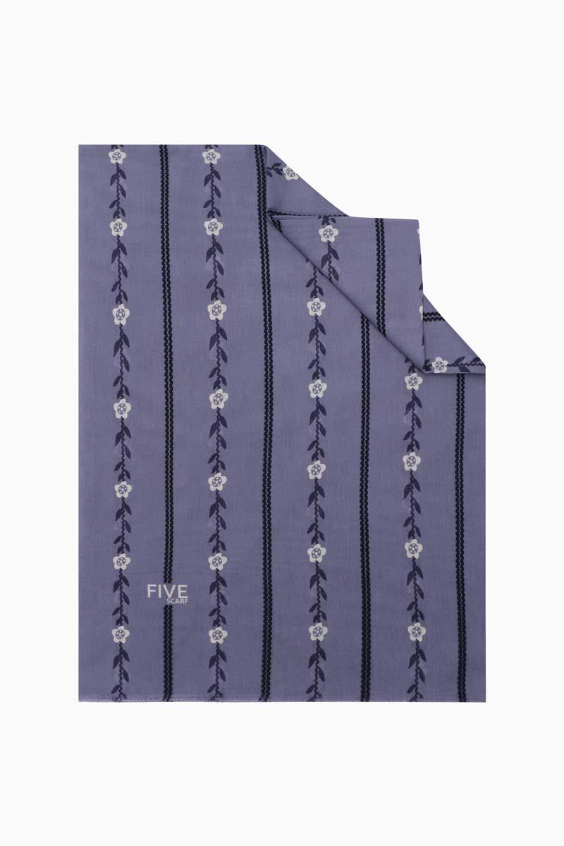 Fivescarf İndigo Relax Papatya Şal