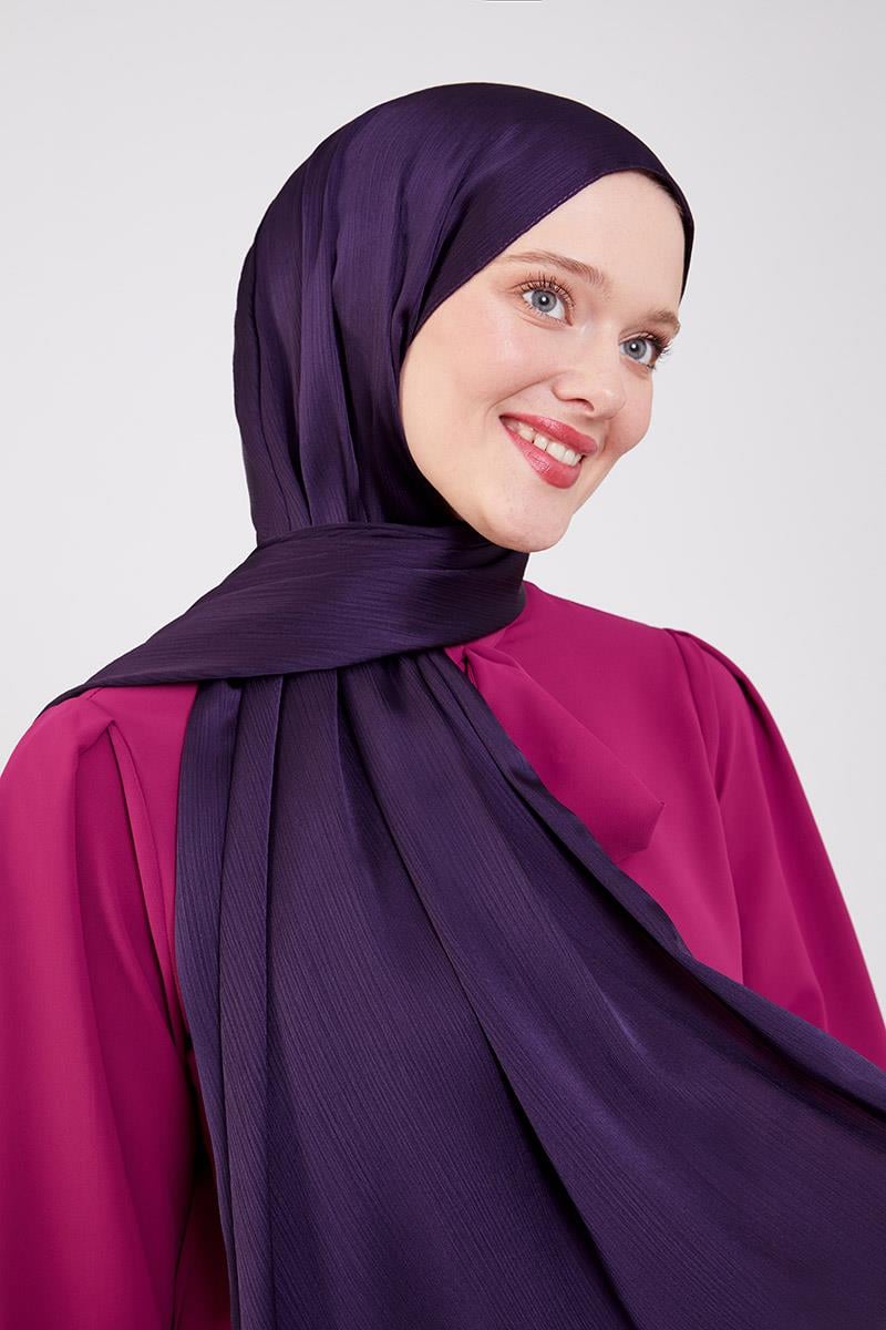 Fivescarf K.Mor Brillant Abiye Şal