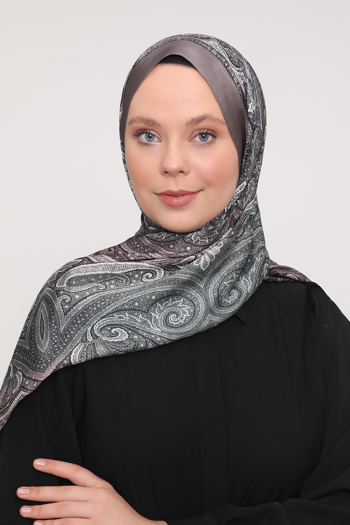 Fivescarf K.Vizon Gölgeli Desen Brand Şal