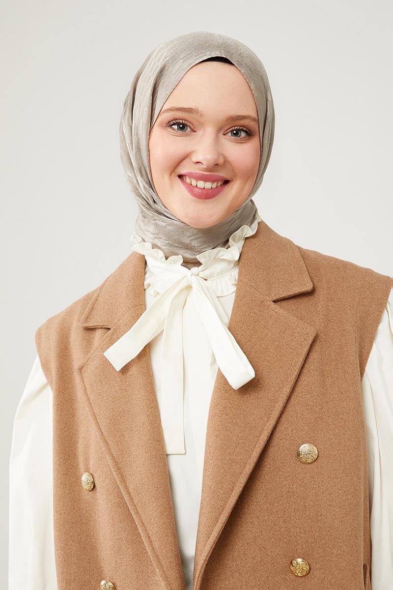 Fivescarf K.Vizon Burgu Desen Jakarlı Elegance Şal