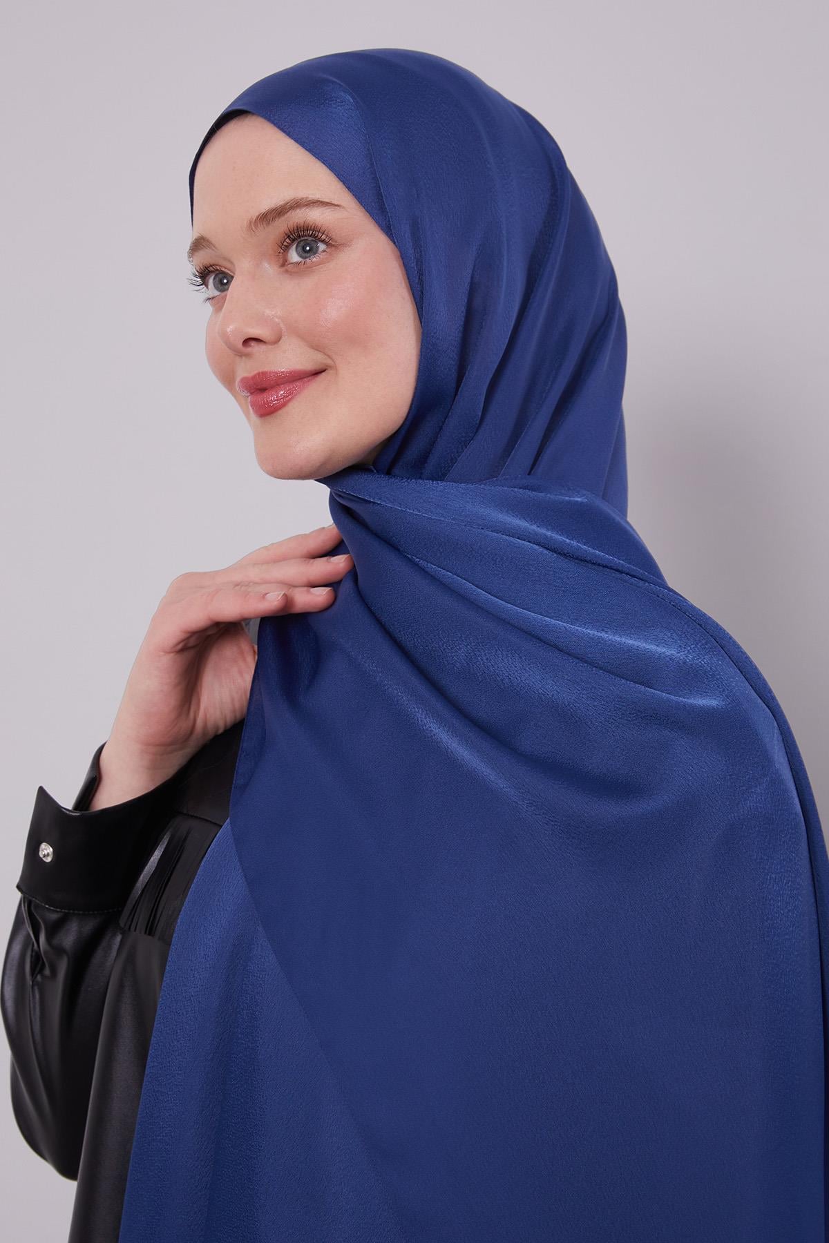 Fivescarf K.İndigo Düz Purple Şal