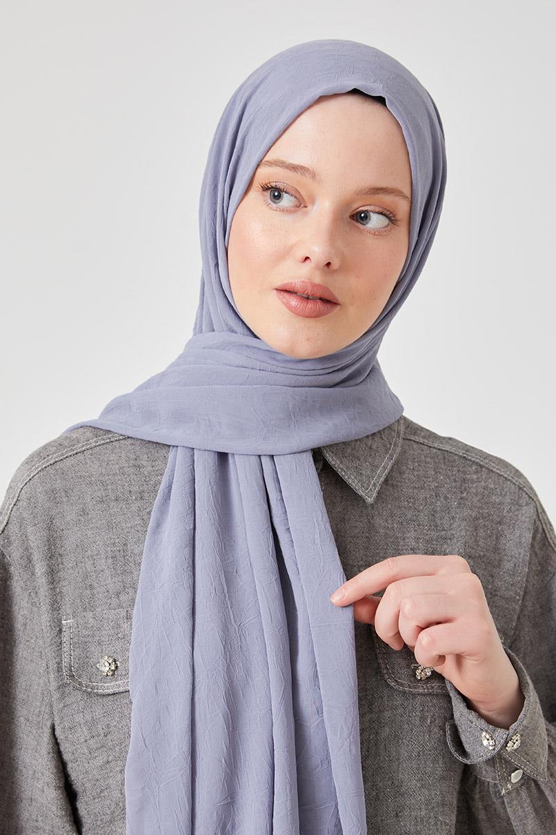 Fivescarf K.Gri Frozen Şal