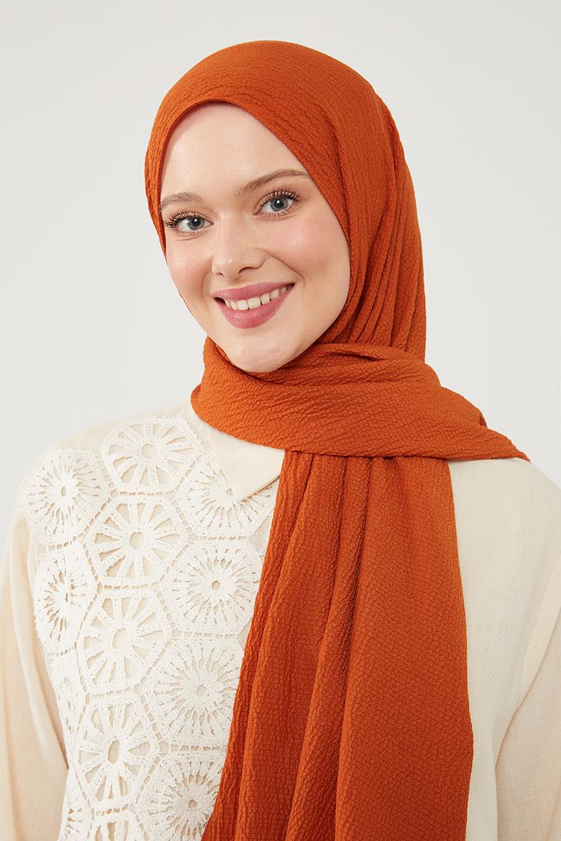 Fivescarf Kiremit Harmoni Şal