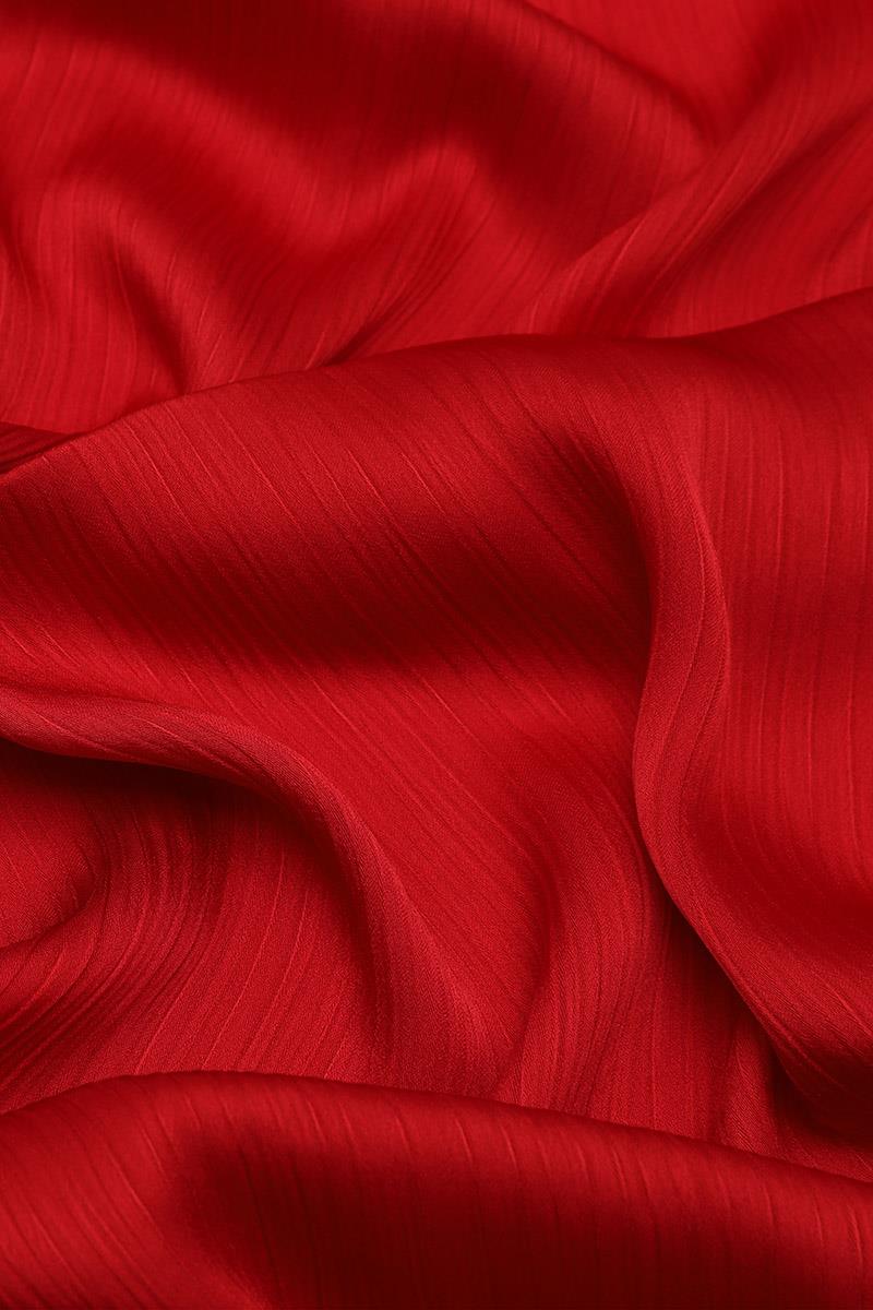Fivescarf Kırmızı Brillant Abiye Şal