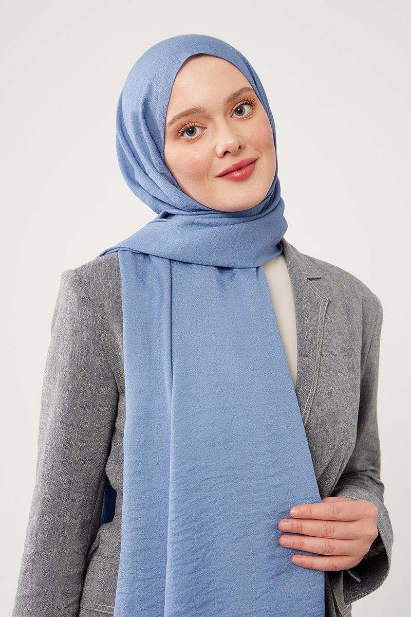 Fivescarf Kot Mavisi Junset Şal