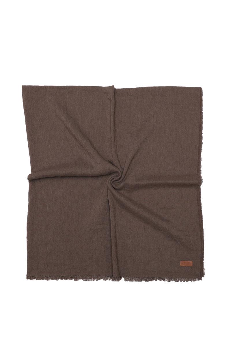 Fivescarf Koyu Kahverengi Maxi Eşarp