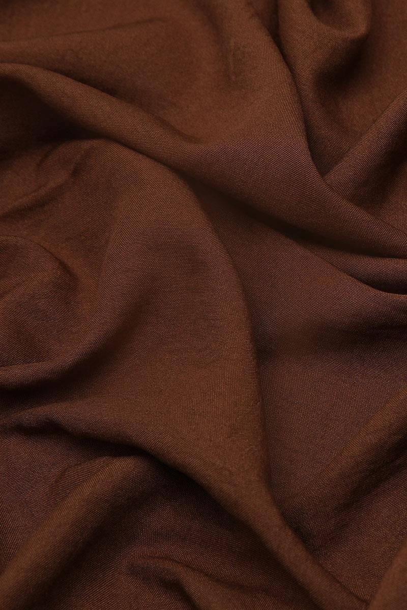 Fivescarf Koyu Kahverengi Pamuk Cazz Şal