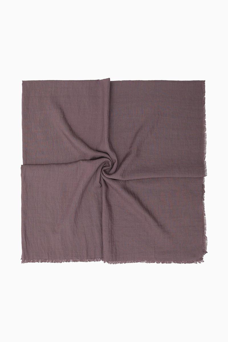 Fivescarf Koyu Leylak Maxi Cotton Eşarp