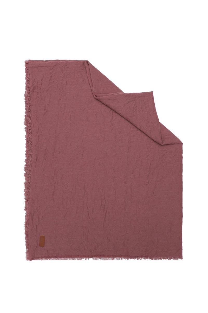 Fivescarf Koyu Pudra Maxi Peru Şal