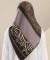 Fivescarf Koyu Pudra Twill Digital Eşarp