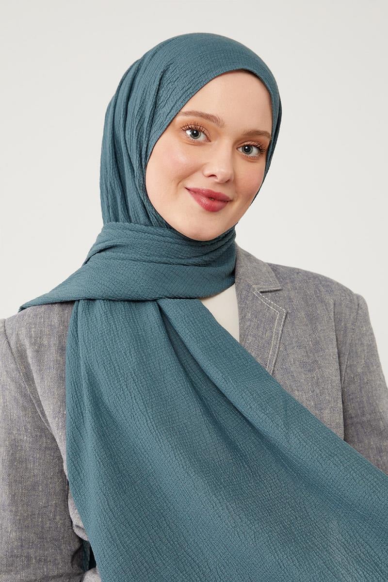 Fivescarf Koyu Yeşil Harmoni Şal