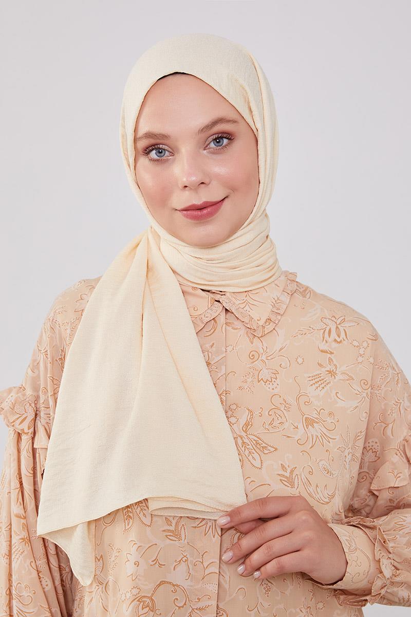 Fivescarf Krem Junset Şal