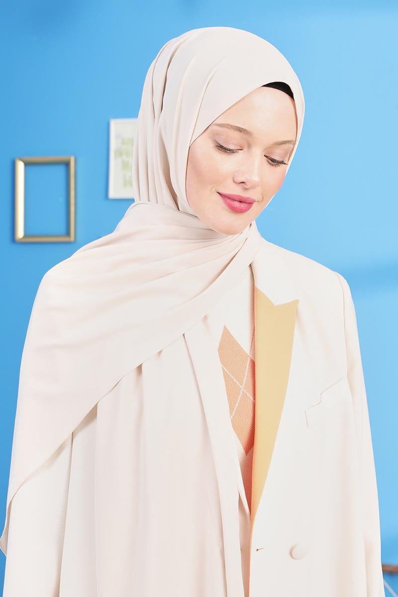 Fivescarf Krem Magic Şal