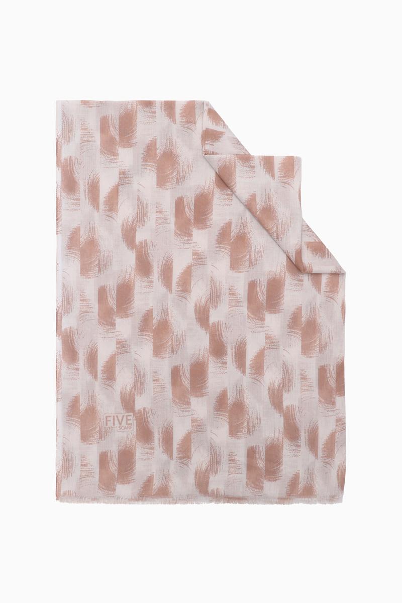 Fivescarf Krem Relax Sarmal Batik Şal