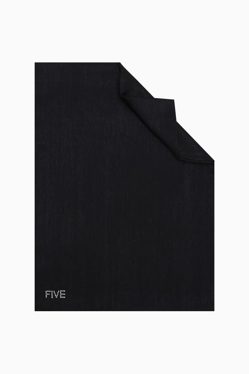 Fivescarf Lacivert Simli Elmas Abiye Şal