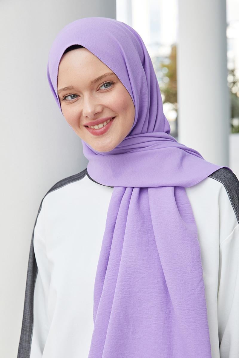 Fivescarf Lavanta Pamuk Cazz Şal