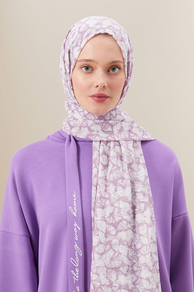 Fivescarf Lila Ortanca Comfort Line Şal