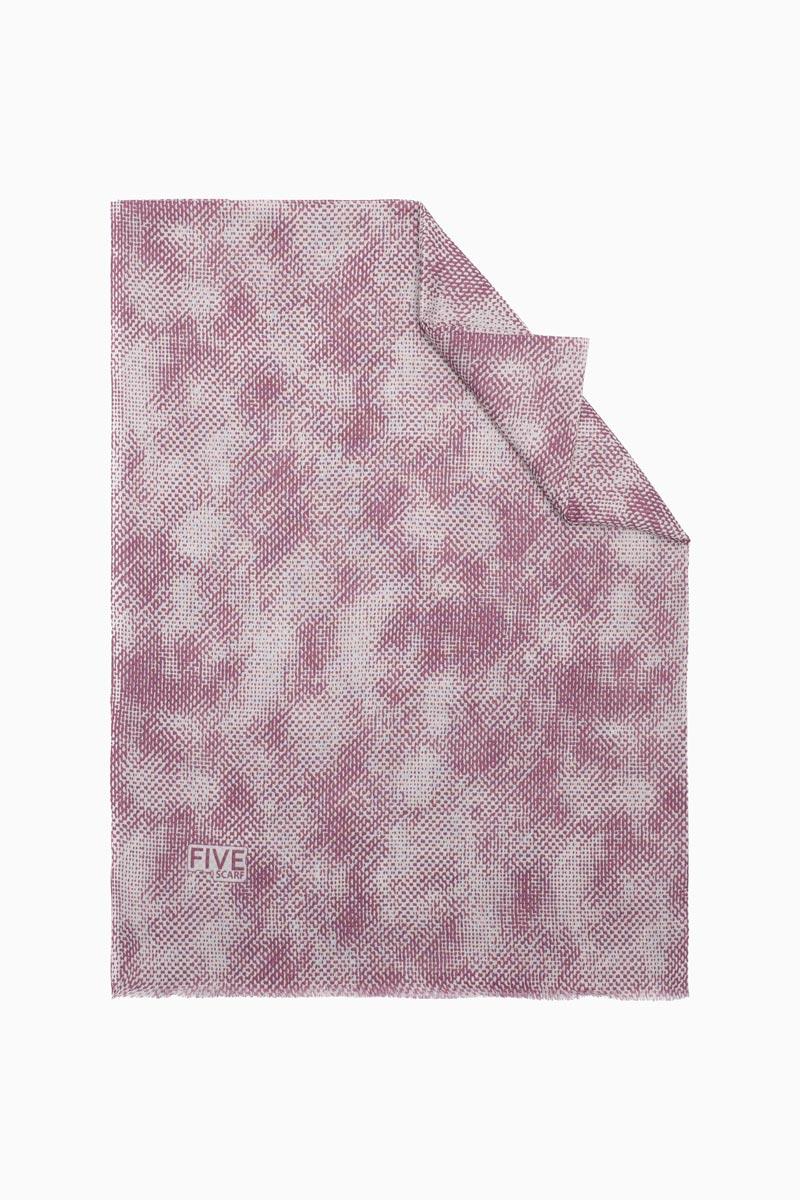 Fivescarf Lila Relax Bulut Batik Şal