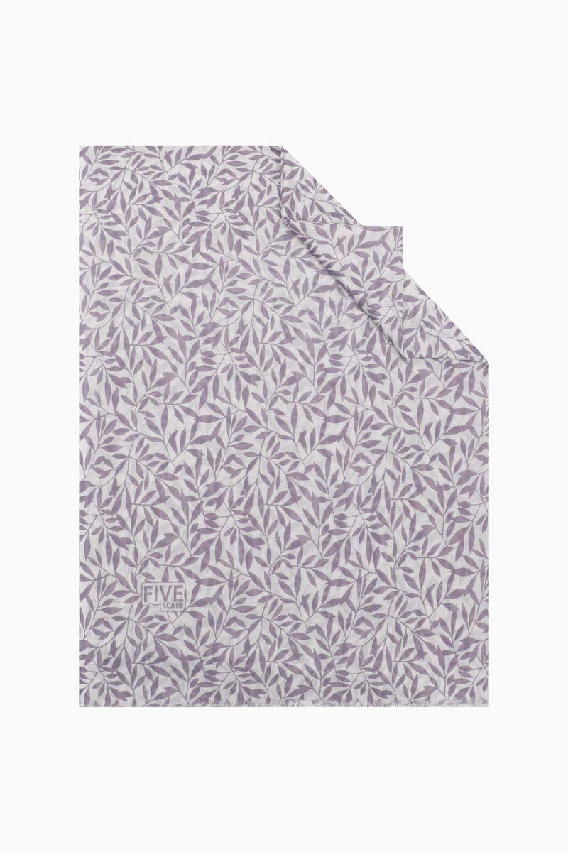 Fivescarf Lila Relax Sarmaşık Şal