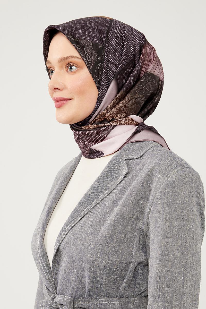 Fivescarf Lila Twil Digital Eşarp