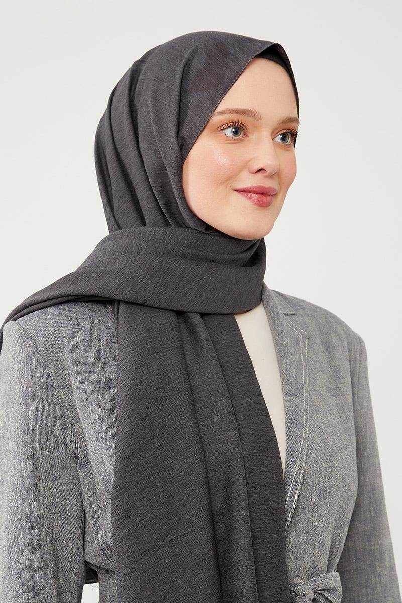 Fivescarf Mat Siyah Enzo Şal