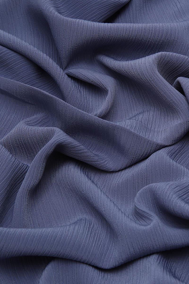 Fivescarf Mavi Krinkıl Şal