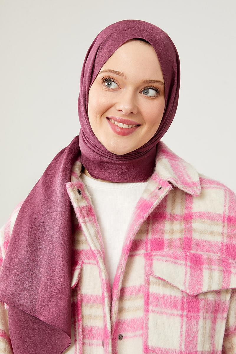 Fivescarf Menekşe Jakarlı Elegance Şal