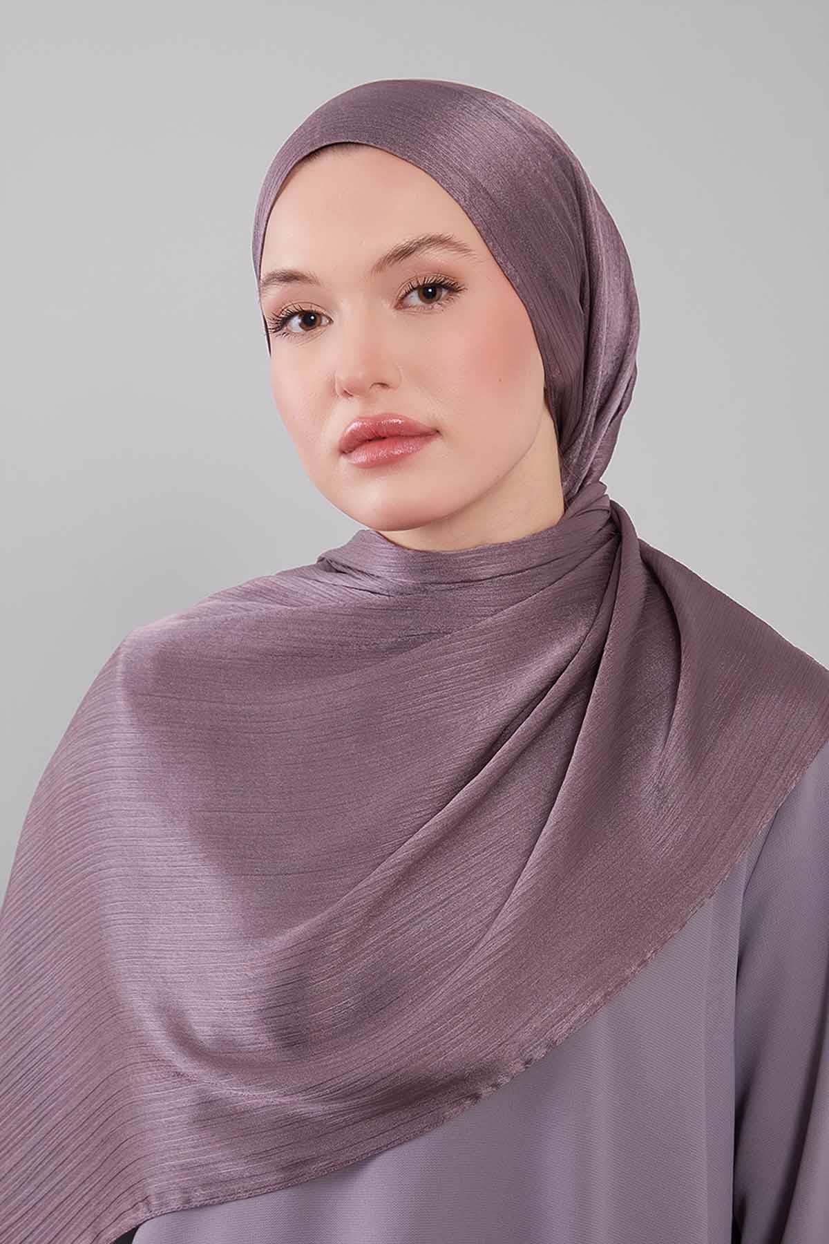 Fivescarf Menekşe Janjan Abiye Şal