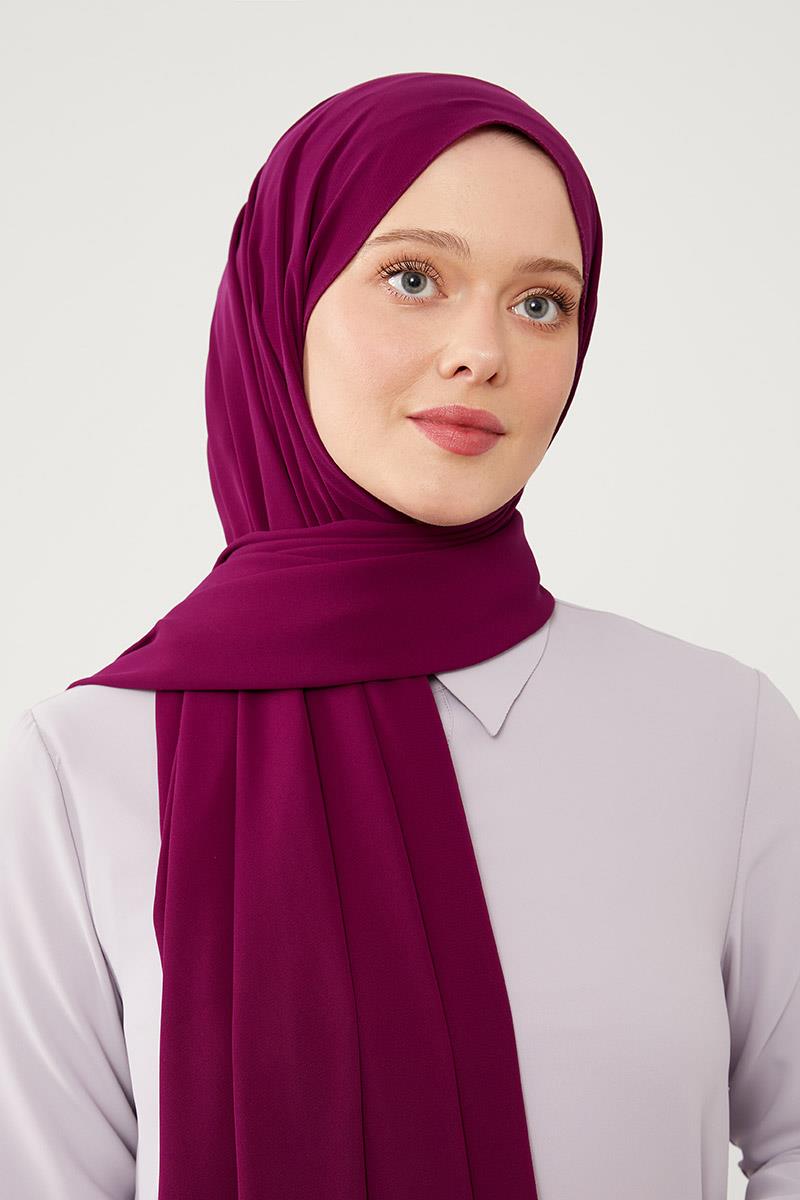 Fivescarf Menekşe Medine İpeği Şal