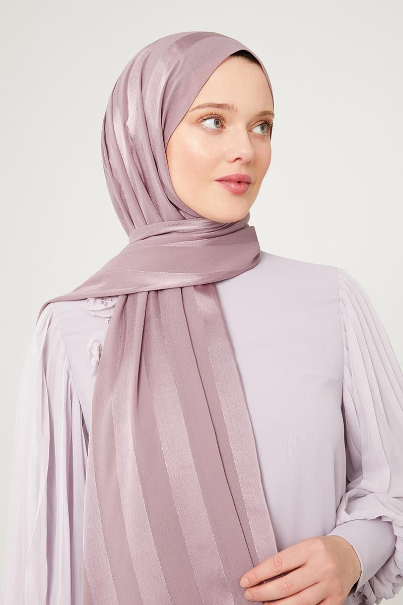Fivescarf Menekşe Sim Şeritli Tokyo Şal