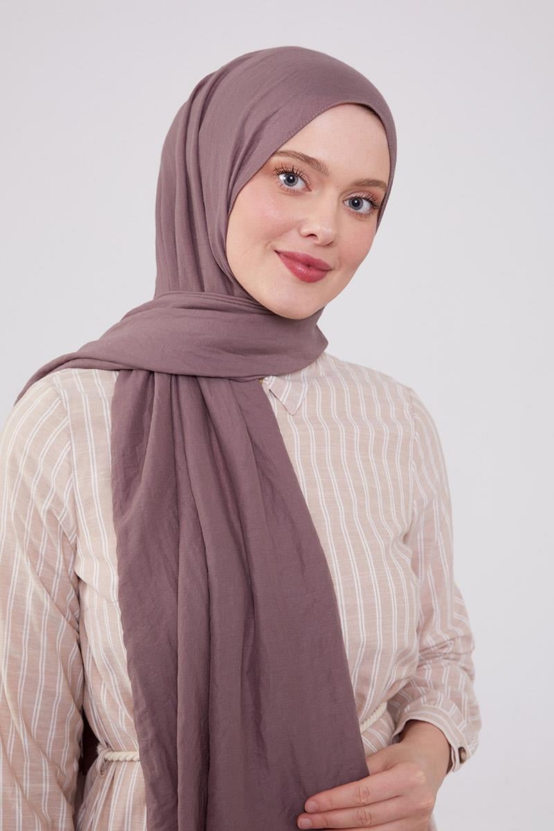 Fivescarf Menekşe Touch Pamuk Şal