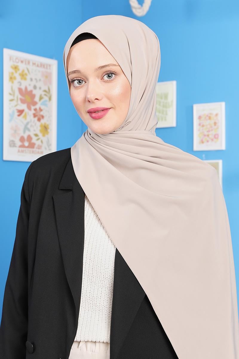 Fivescarf Metalik Gri Magic Şal