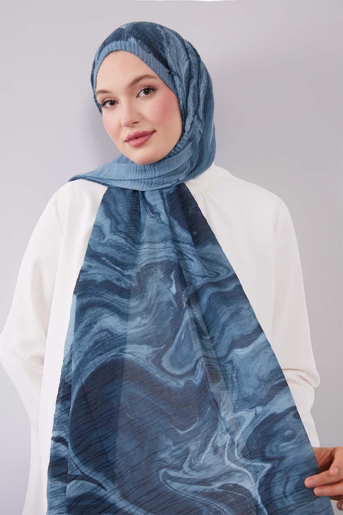 Fivescarf Mint Yeşili Aura Müslin Şal
