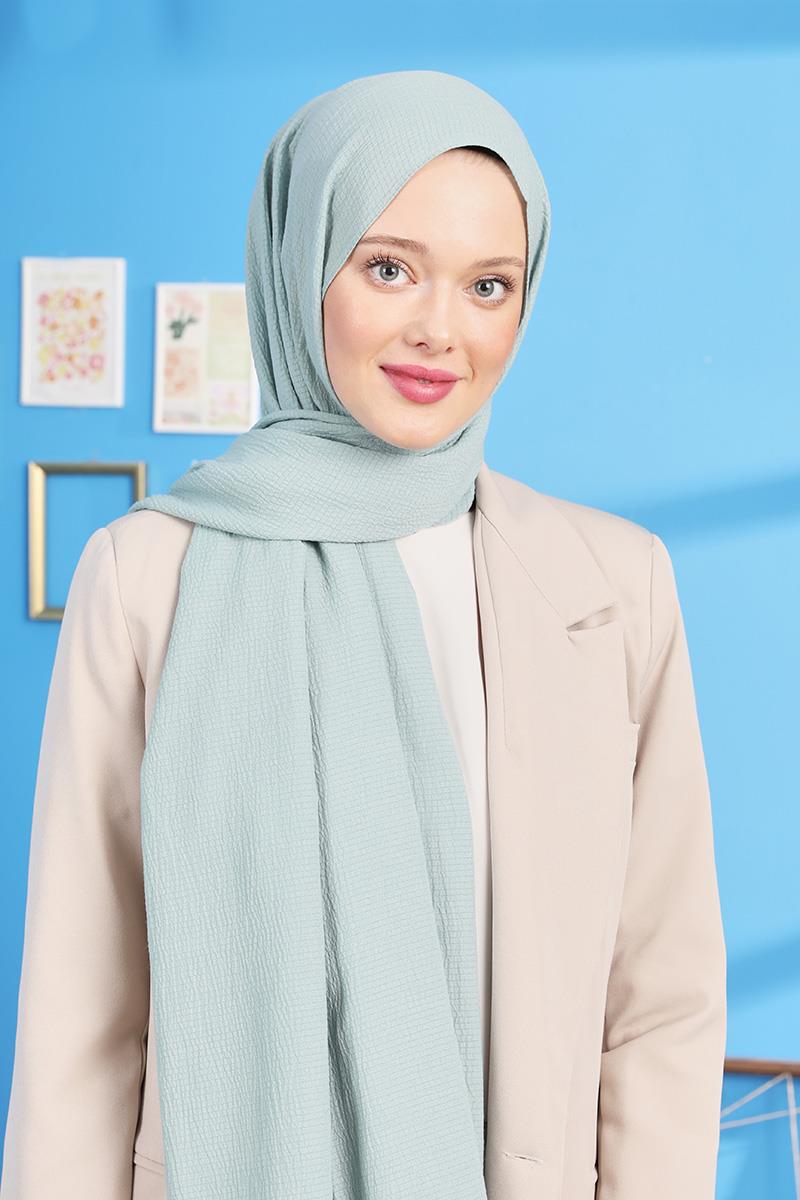 Fivescarf Mint Yeşili Harmoni Şal