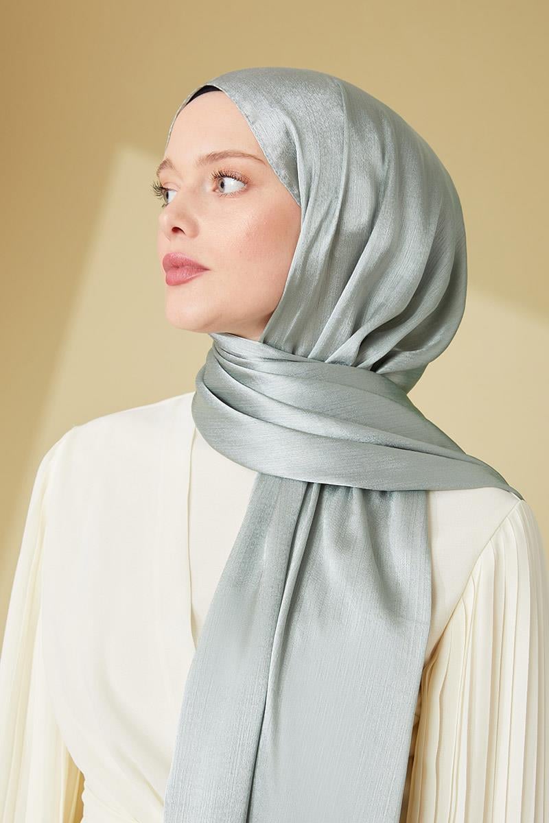 Fivescarf Mint Yeşili Janjan Abiye Şal