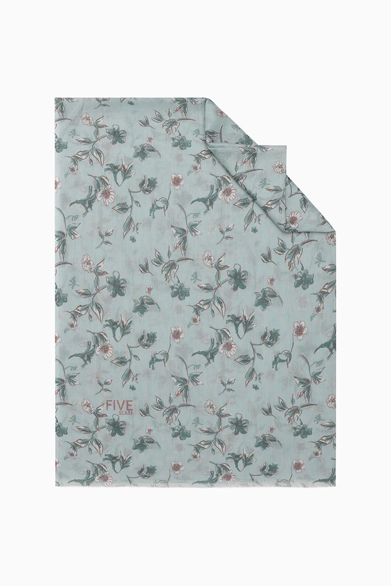 Fivescarf Mint Yeşili Relax Sardunya Şal