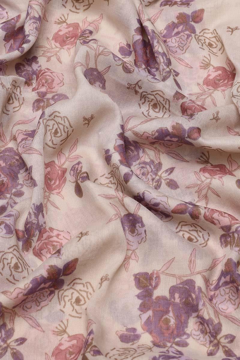 Fivescarf Mor Relax Rose Şal