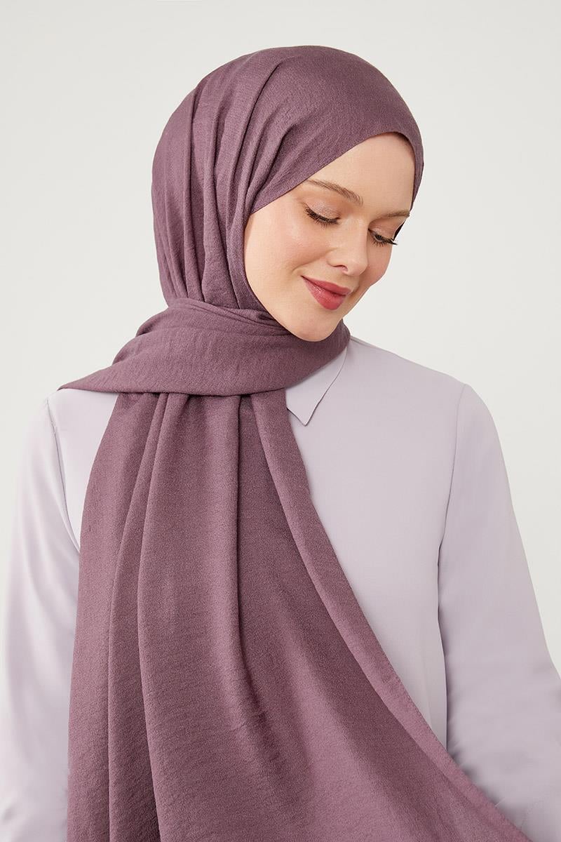 Fivescarf Mürdüm Junset Şal