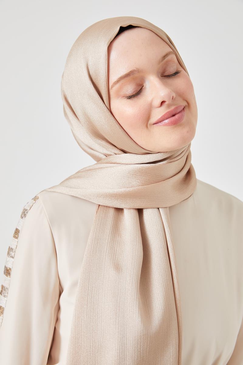 Fivescarf Nude Crystal Şal